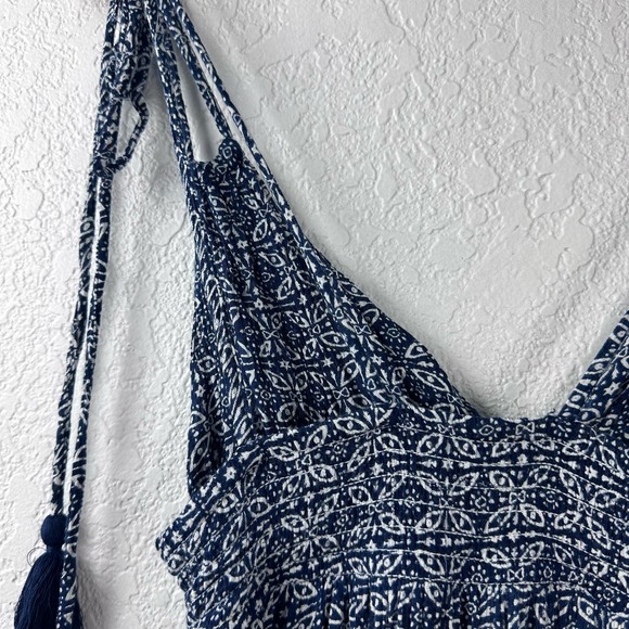 Lulus boho tassle geometric maxi dress xs - Picture 12 of 14